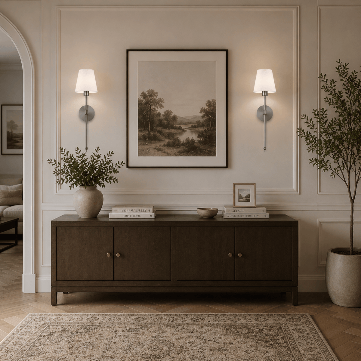 Wireless Wall Sconces – Set of 2