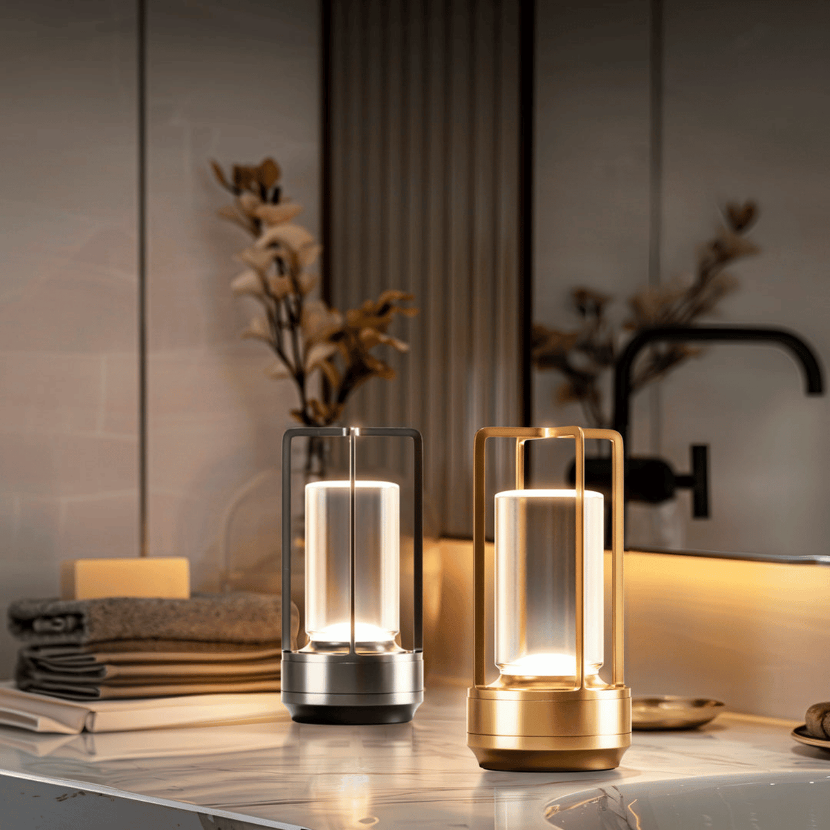 CRYSTAL TABLE LAMP