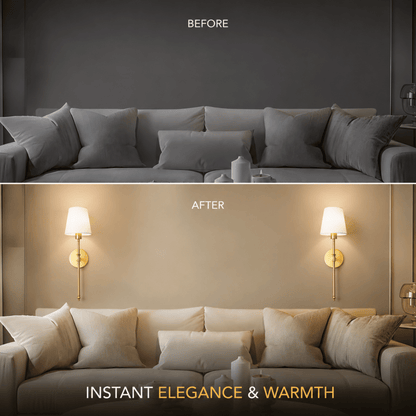 Wireless Wall Sconces – Set of 2